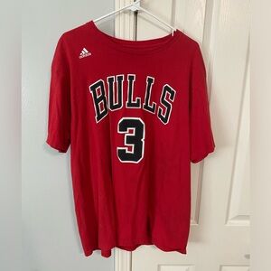 DWADE bulls jersey size XL , worn lightly
